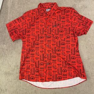 DIXXON Red Graphic Men's Shirt